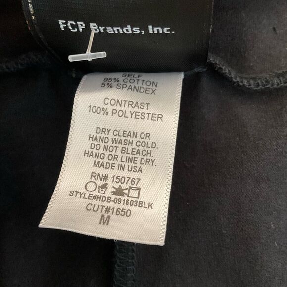 Harley-Davidson Womens Medium Black Side-Studded Laced Tribal Leggings Pants New - Picture 8 of 10